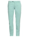 Antony Morato Man Pants Turquoise Size 38 Cotton, Elastane In Blue
