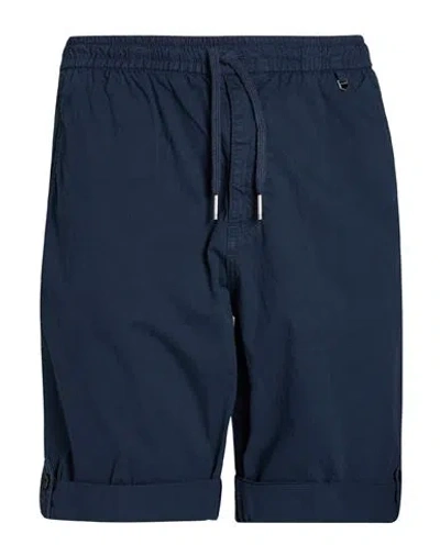 Antony Morato Man Shorts & Bermuda Shorts Navy Size 36 Cotton, Elastane In Blue