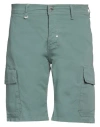 Antony Morato Man Shorts & Bermuda Shorts Sage Green Size 30 Cotton, Elastane In Sage Green