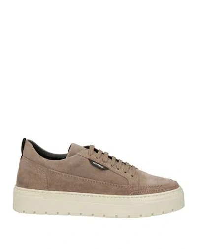 Antony Morato Man Sneakers Khaki Size 9 Soft Leather In Brown