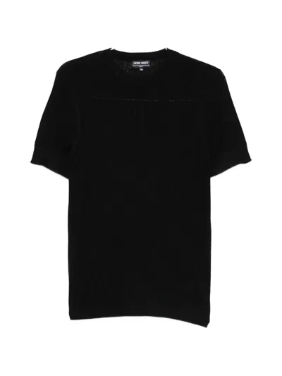 Antony Morato Manila Ribbed T-shirt In Black