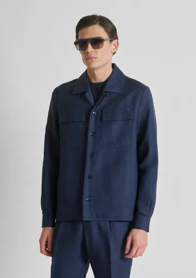 Antony Morato Men's Blue Helmet In Other