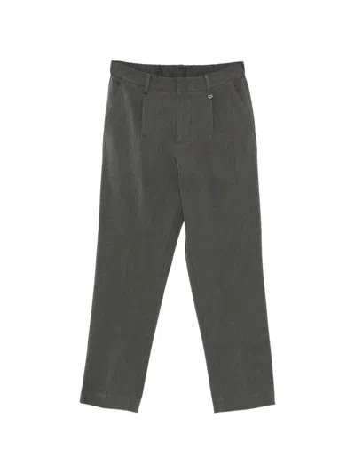 Antony Morato Pleated Straight-leg Trousers In Gray