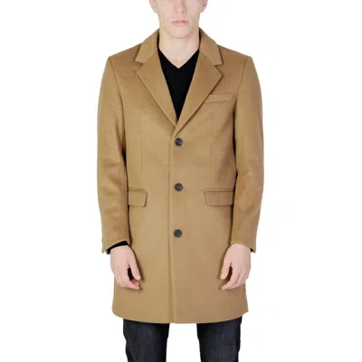 Antony Morato Polyester Men's Jacket In Beige