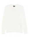 Antony Morato Round-neck Sweater In White