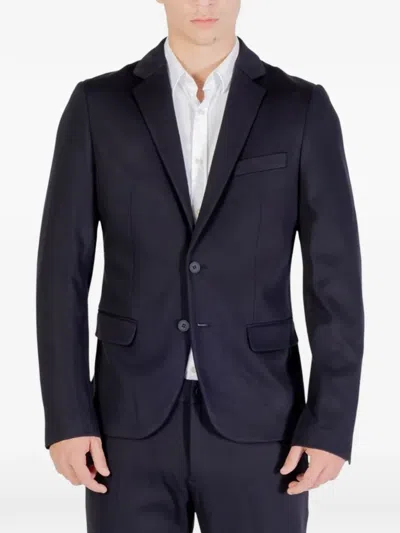 Antony Morato Single-breasted Blazer In Blue
