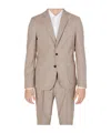 Antony Morato Single-breasted Suit Jacket In Brown