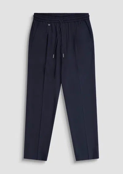 Antony Morato Viscose Mixed Pantalone Man Blue Marine In Other