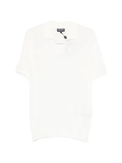 Antony Morato V-neck Short-sleeve T-shirt In White