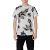 Antony Morato Palm-leaf Print T-shirt In Multi