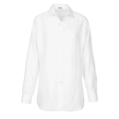 Antra Designs Mens Classic Linen In White