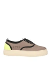 Ant/werp Man Sneakers Khaki Size 9 Textile Fibers In Beige