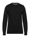 Ant/werp Man Sweater Black Size Xxl Merino Wool