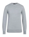 Ant/werp Man Sweater Grey Size Xxl Merino Wool In Grey