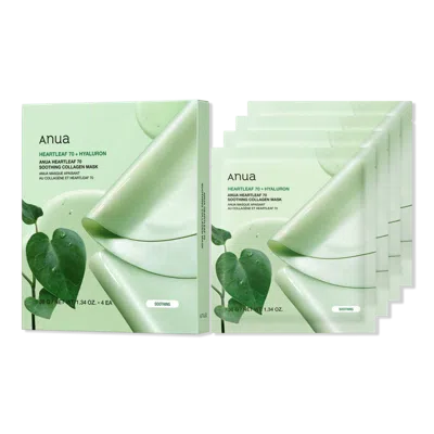 Anua Heartleaf 70 Soothing Collagen Mask - 4 Ct