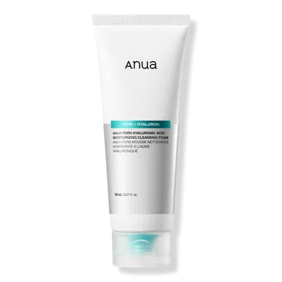 Anua Pdrn Hyaluronic Acid Moisturizing Cleansing Foam In Transparent