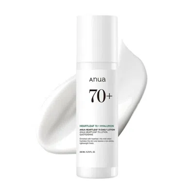 Anua Unisex Heartleaf 70+ Hyaluron Daily Lotion 6.76 oz 8809640732799