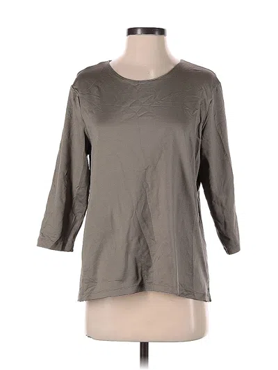 Pre-owned A'nue Ligne 3/4 Sleeve T-shirt