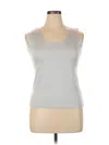A'nue Ligne Active Tank Top In White