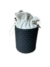 Anuja Tolia Women's Patterned Bucket Bag In Black In Black