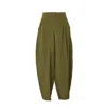 Anuk Women's Green Jones Trouser - Olive In Green