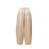 Anuk Women's White Jones Trouser - Oyster In White