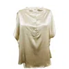 Anuk Women's White Srija Blouse - Oyster In White