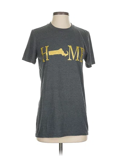 Pre-owned Anvil Short Sleeve T-shirt In Gray