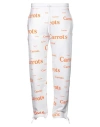 Anwar Carrots Man Pants White Size M Cotton In White