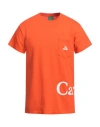 Anwar Carrots Man T-shirt Orange Size L Cotton In Orange