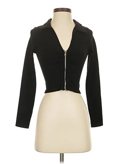 Pre-owned Anwnd Cardigan Sweater In Black