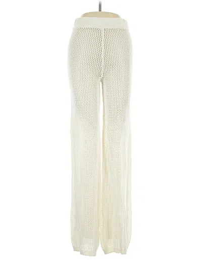 Pre-owned Anwnd Casual Pants In White