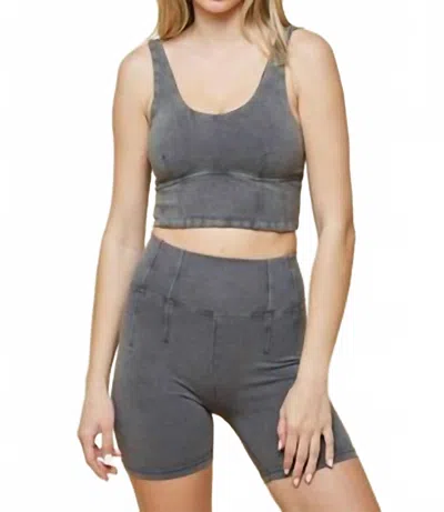 Anwnd The Cora Set In Ash Black In Gray