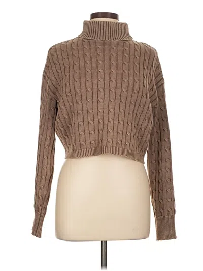 Pre-owned Anwnd Turtleneck Sweater In Brown