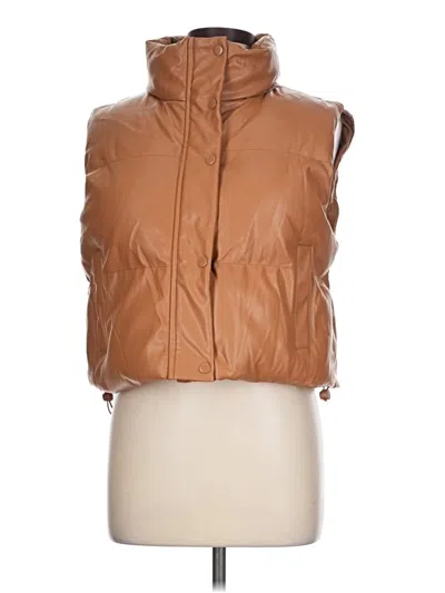 Pre-owned Anwnd Vest In Tan