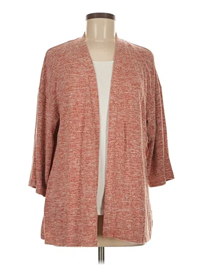 Pre-owned Any Body Cardigan Sweater In Brown