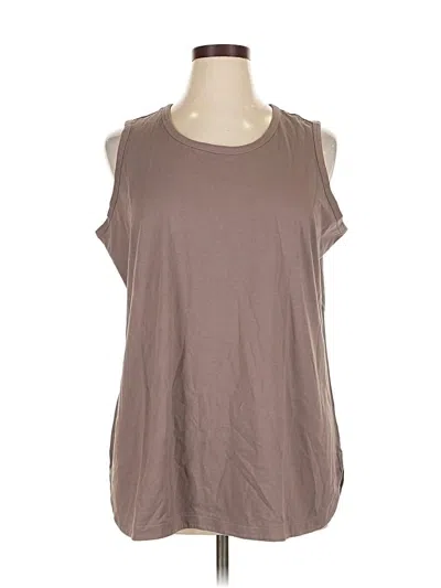 Pre-owned Any Body Casual Dress In Brown