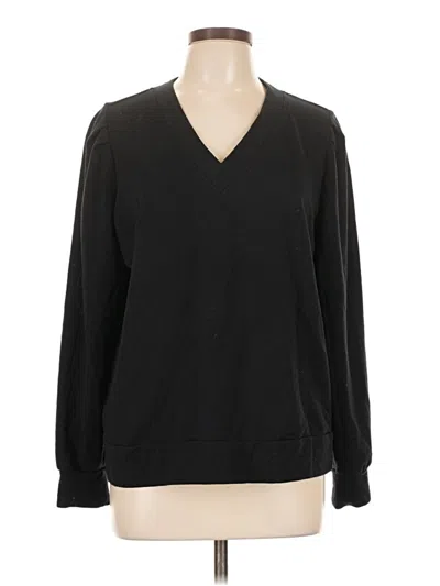 Pre-owned Any Body Long Sleeve T-shirt In Black