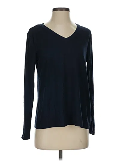 Pre-owned Any Body Long Sleeve T-shirt In Blue