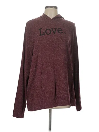 Pre-owned Any Body Pullover Sweater In Burgundy