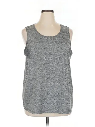 Pre-owned Any Body Sleeveless T-shirt In Gray
