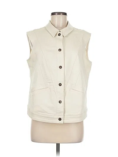 Pre-owned Any Body Vest In White