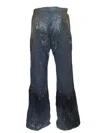 Any Old Iron Women's Black Sequin Fringe Trousers In Black