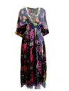 Any Old Iron Women's Multicolor Buggin' Mohawk Sequin Neckline Dress