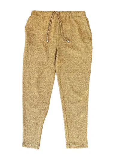 Any Old Iron Women's  Gold Glimmer Pants