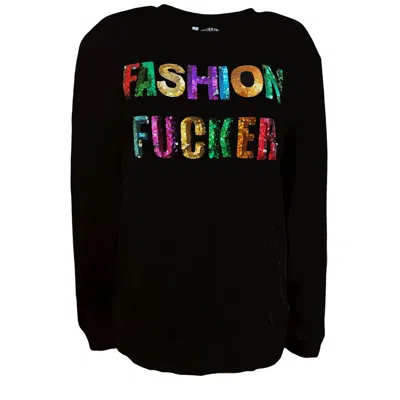 Any Old Iron Black  Mens Fashion Fucker Sweatshirt