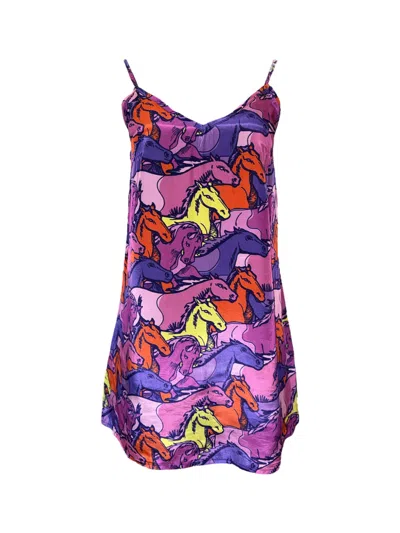 Any Old Iron Women's Multicolor Runaway Short Dress