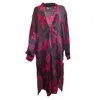 Any Old Iron Women's Pink / Purple / Black Pink Girls Girls Girls Satin Duster In Pink/purple/black
