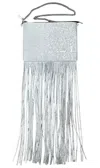 Any Old Iron Women's Silver Swirl Large Leather Bag In Silver
