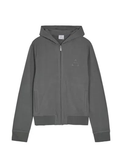 An-y1 Vice Logo-print Zip-up Hoodie In Multi